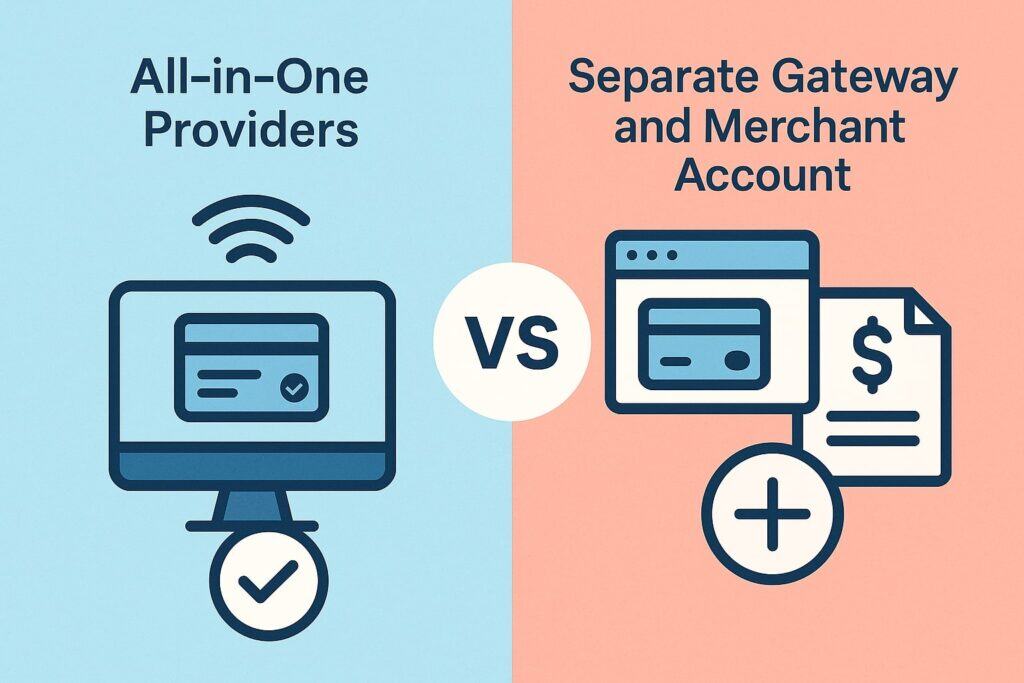 All-in-One Providers vs Separate Gateway and Merchant Account