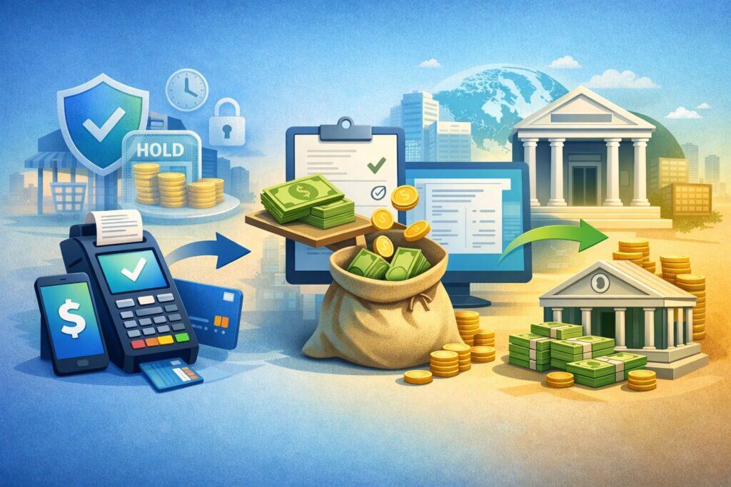 Authorization vs Capture vs Settlement: What Actually Happens to the Money