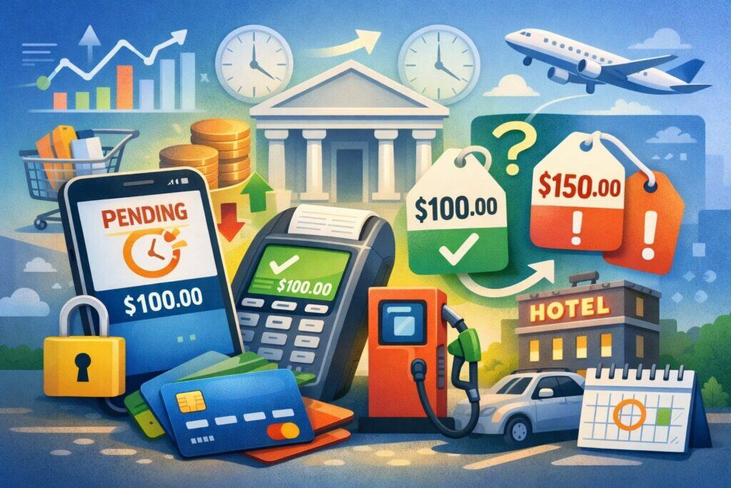 Holds, Pending Charges, and Pre-Authorization: Why the Amount Sometimes Changes