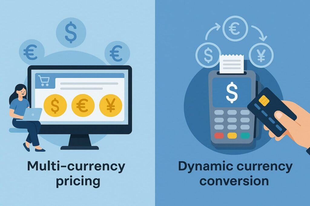 Multi-Currency Pricing vs. Dynamic Currency Conversion (DCC)
