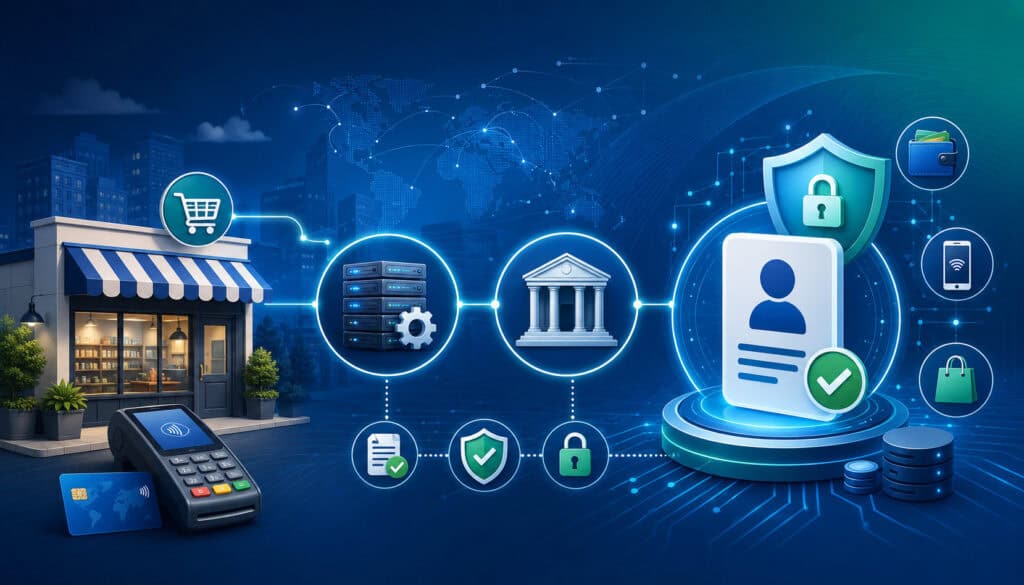 Merchant ID assignment process for secure payment processing