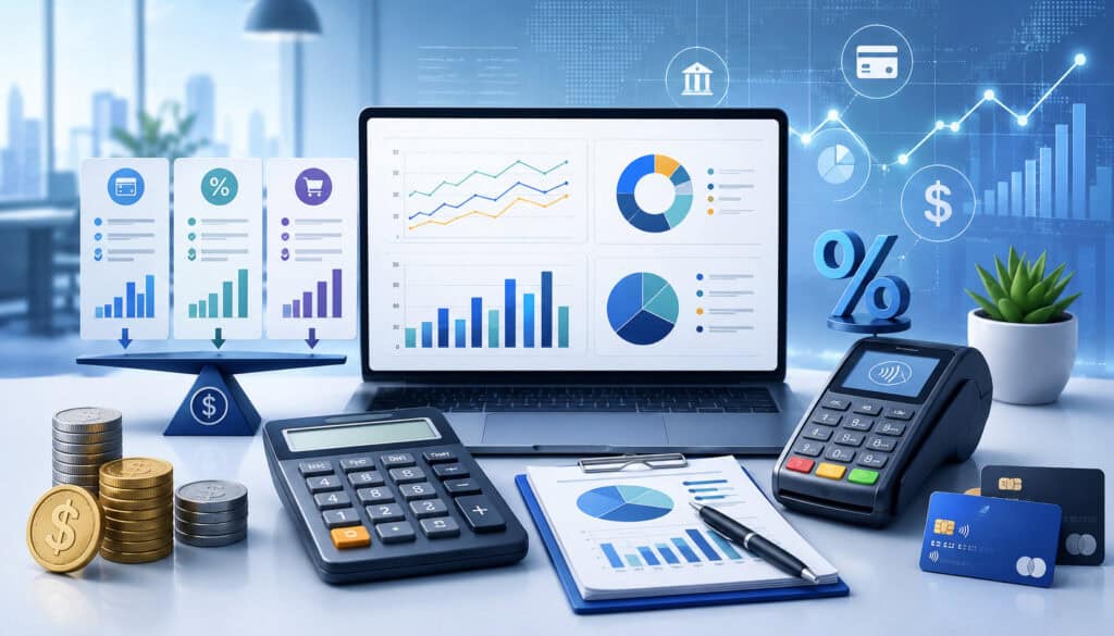 Effective rate calculation across payment pricing models